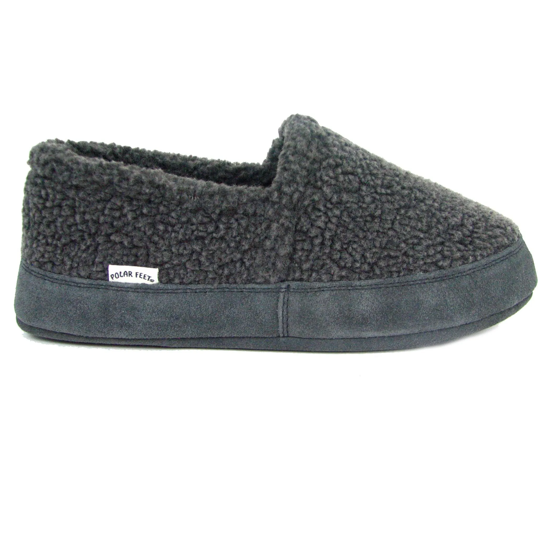 Polar Feet Women's Perfect Mocs - Grey Berber