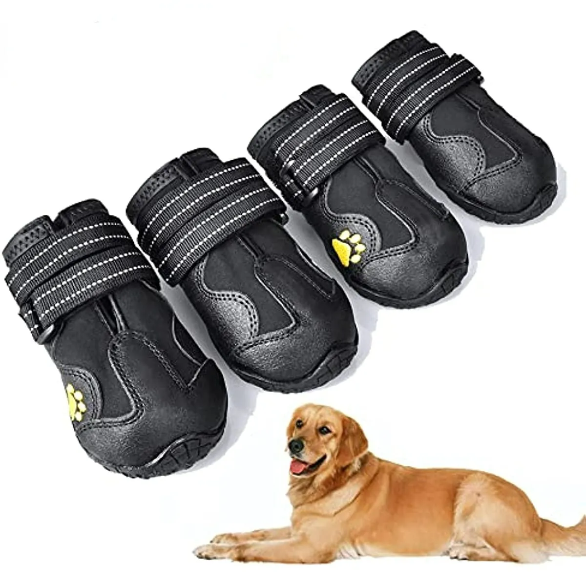 Rugged Anti-slip Waterproof Shoes for Dog