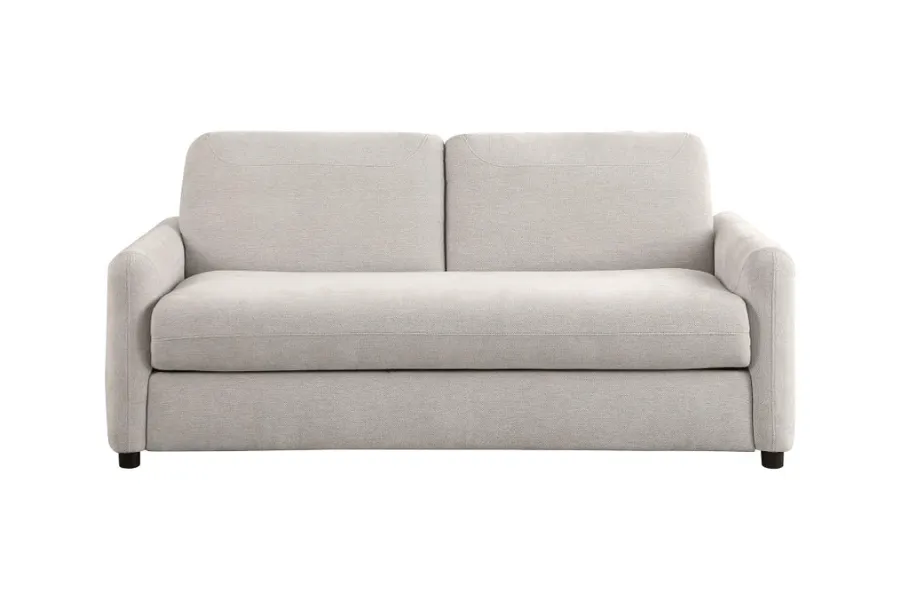 Rylie Upholstered Sofa Sleeper with Queen Mattress Beige 360027