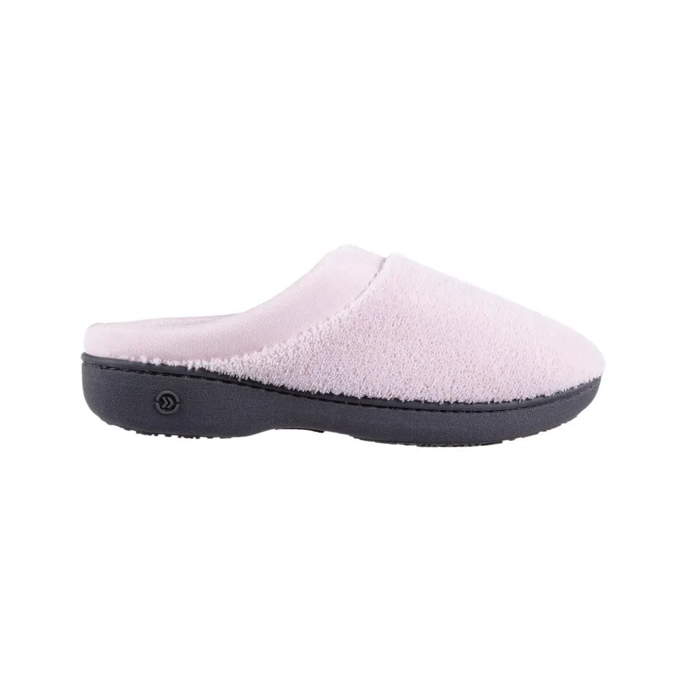 Signature Women’s Matte Satin Hoodback Slippers