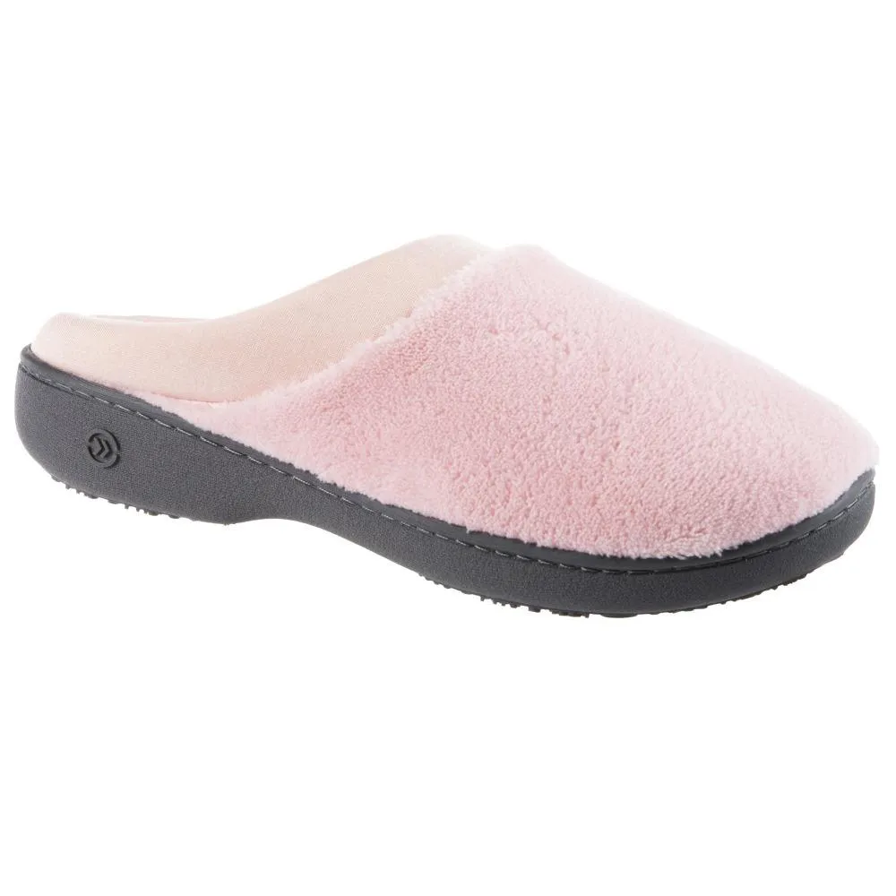 Signature Women’s Matte Satin Hoodback Slippers