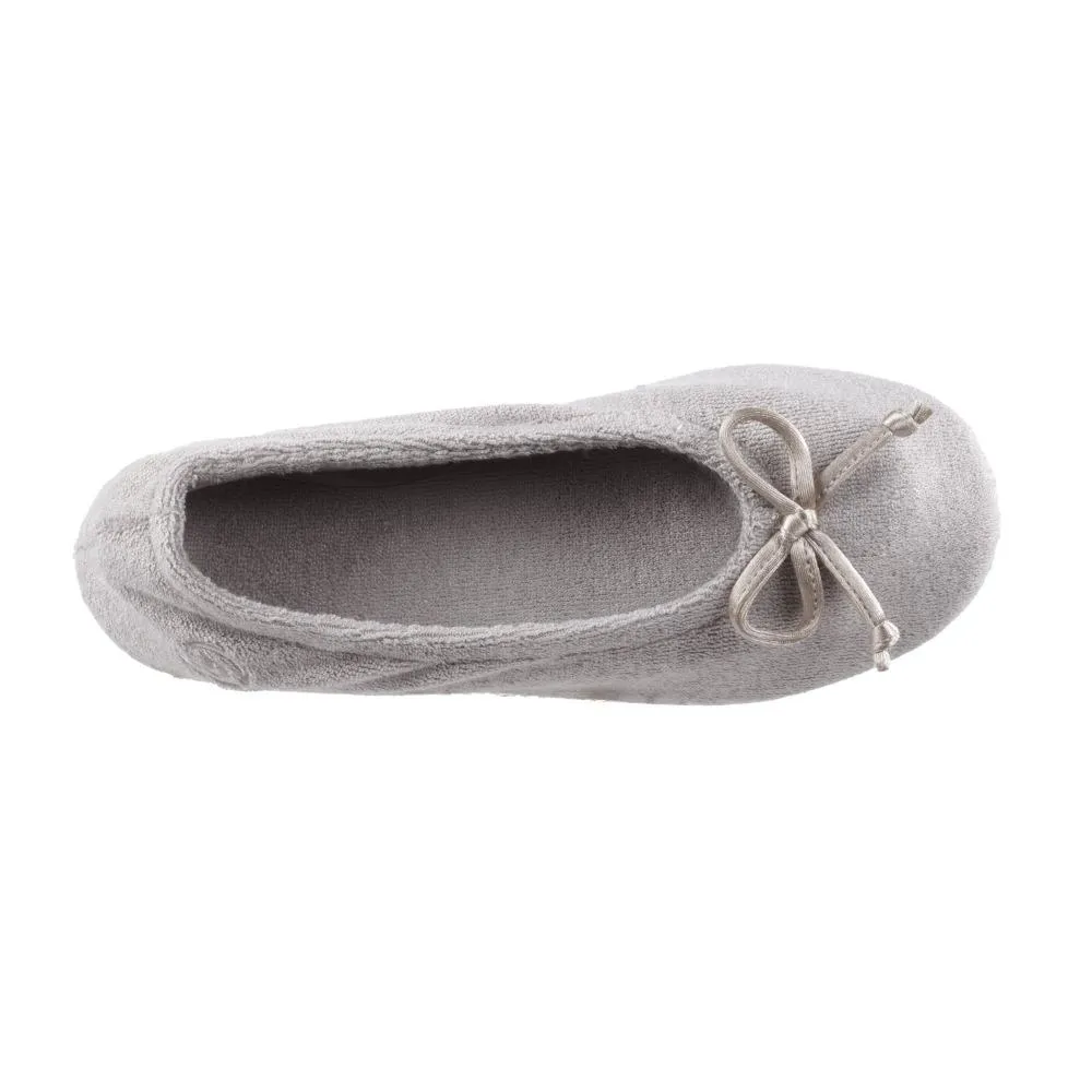 Signature Women’s Terry Ballerina Slippers