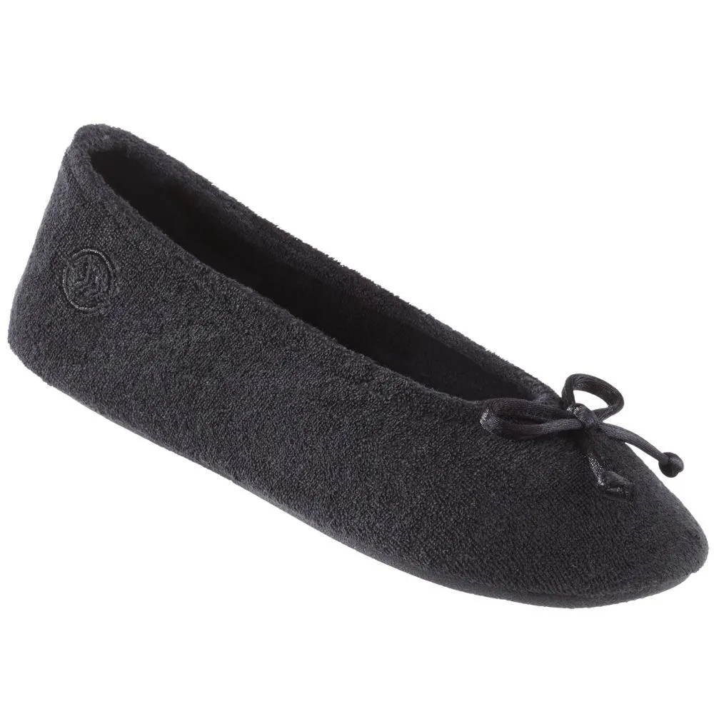 Signature Women’s Terry Ballerina Slippers