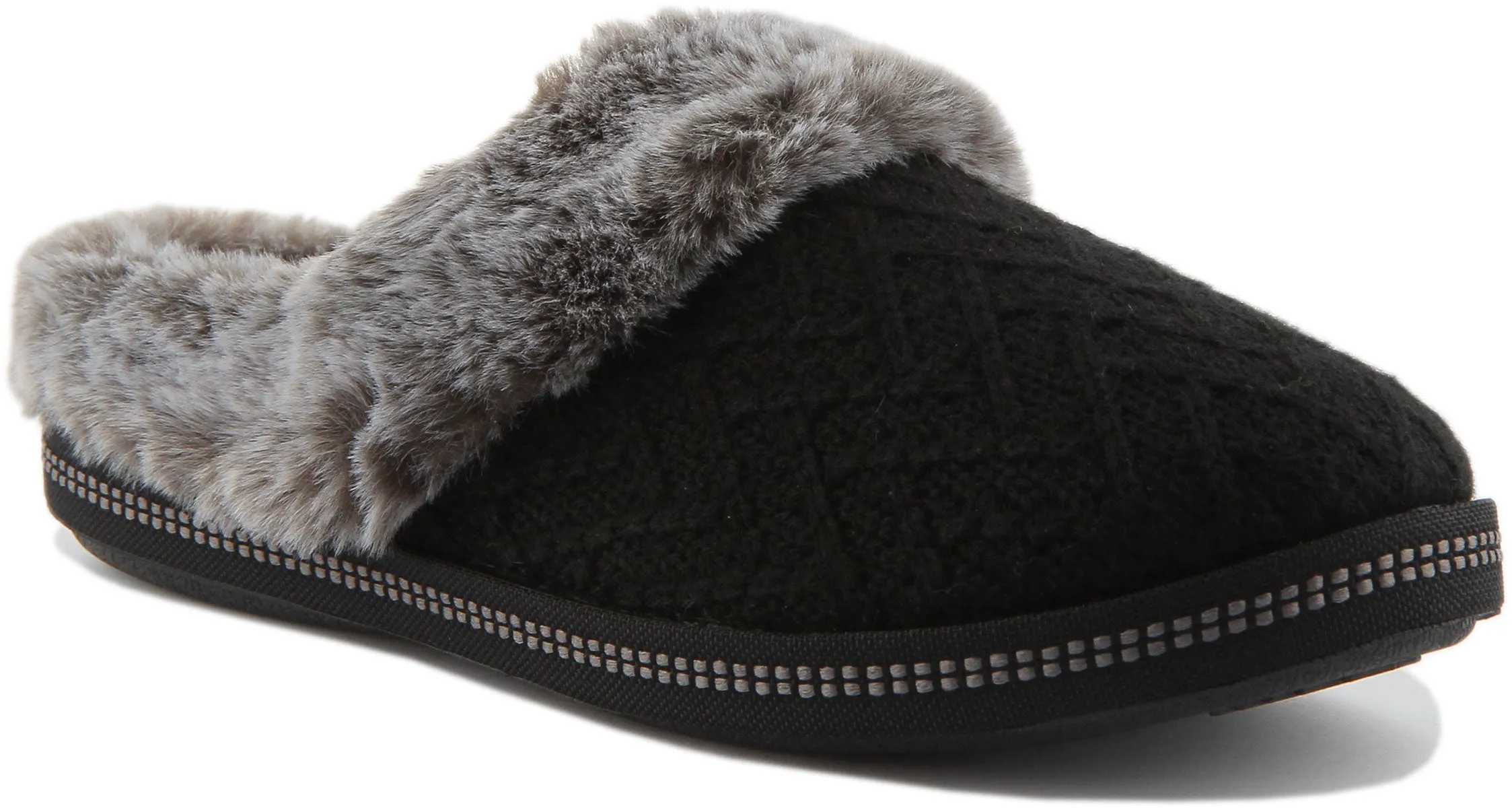 Skechers Cozy Campfire In Black For Women