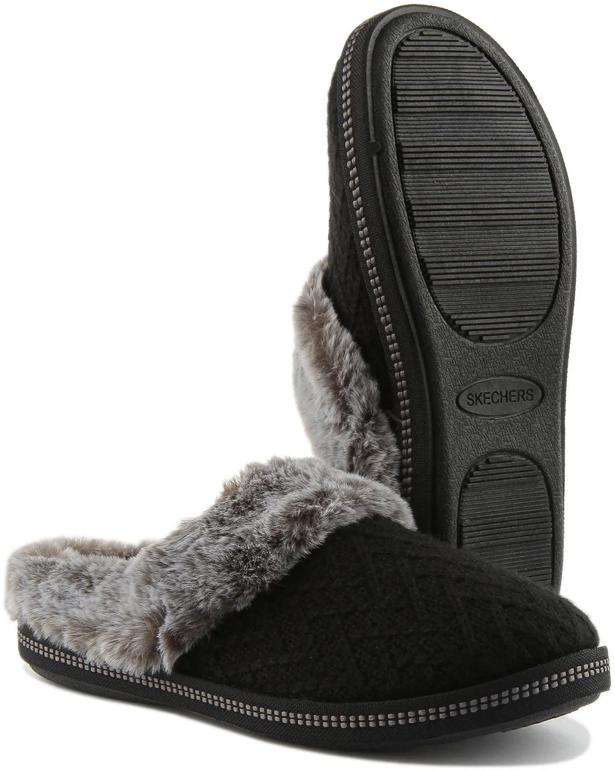 Skechers Cozy Campfire In Black For Women