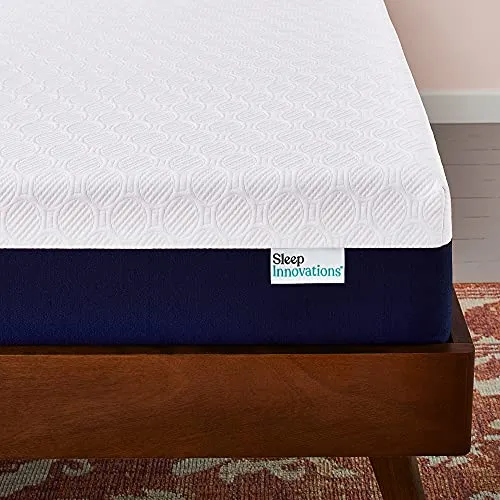 Sleep Innovations Shiloh 12 Inch Memory Foam Mattress with Ventilated Suretemp™ Foam for Breathability, Queen Size, Bed in a Box, Medium Firm Support