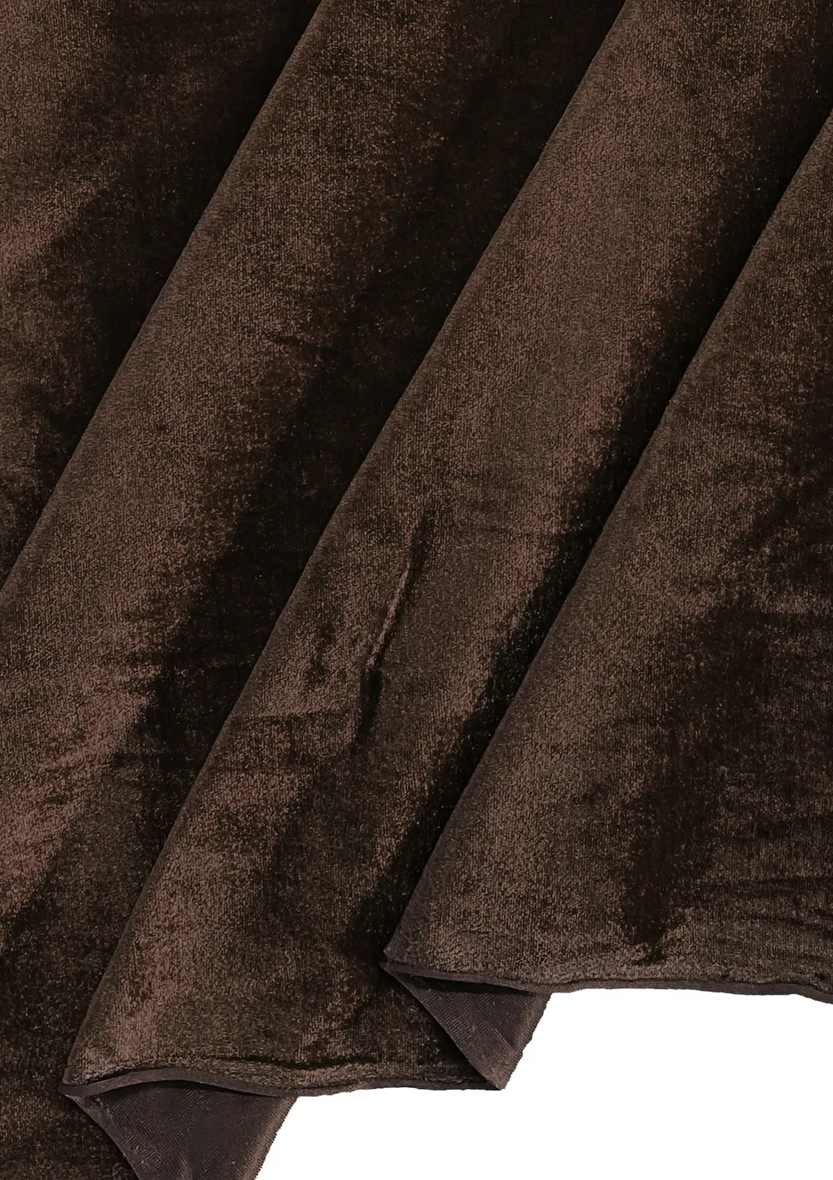 Soft Velvet Fabric Luxury Soft Touch Velour 60" Plain Dyed Spandex 1-Way Stretch