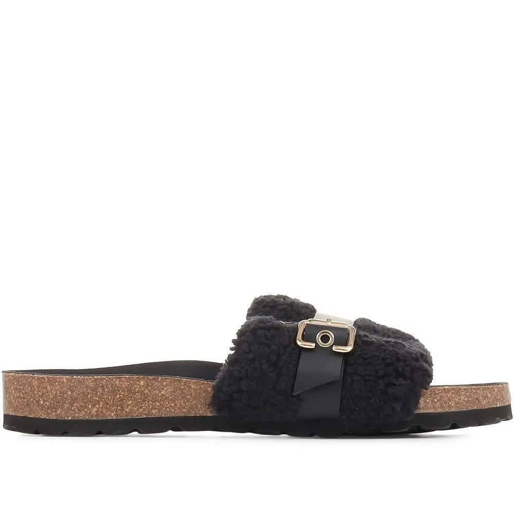 Tawny Mule Slippers - TAWNY / 322 811