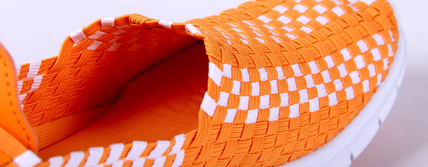 Tennessee Volunteers Woven Colors Comfy Slip On Shoes