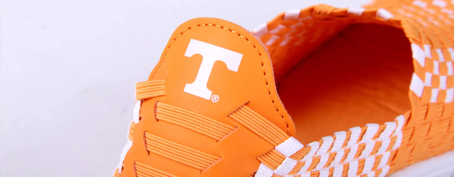 Tennessee Volunteers Woven Colors Comfy Slip On Shoes