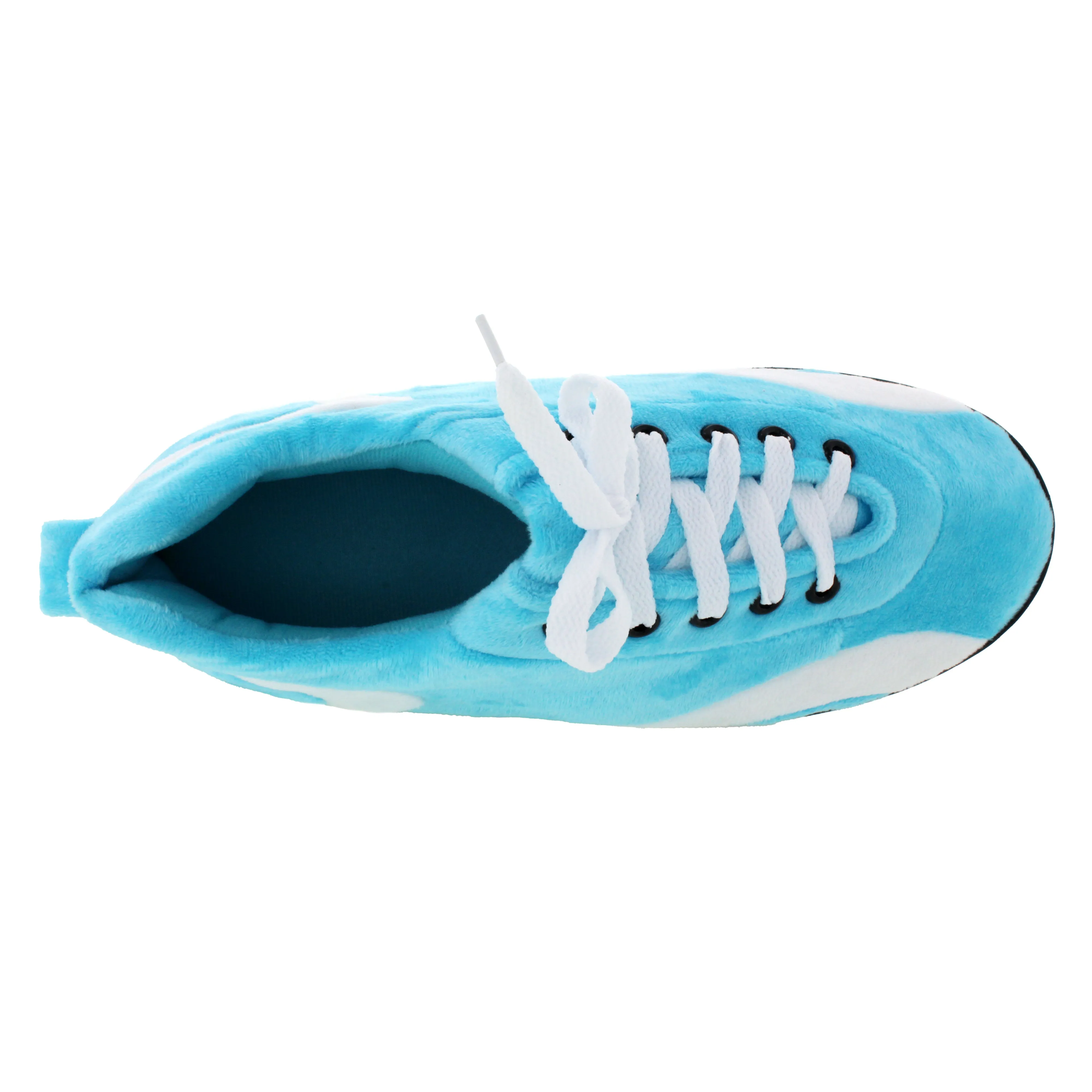 Turquoise and White All Around Indoor Outdoor Slipper