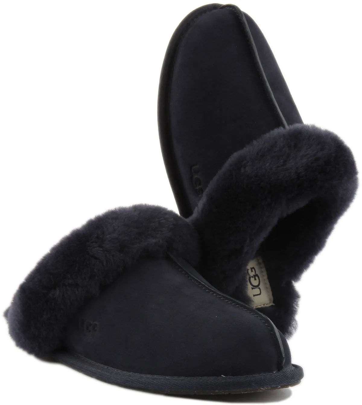 Ugg Australia Scuffette II Slippers In Navy For Women