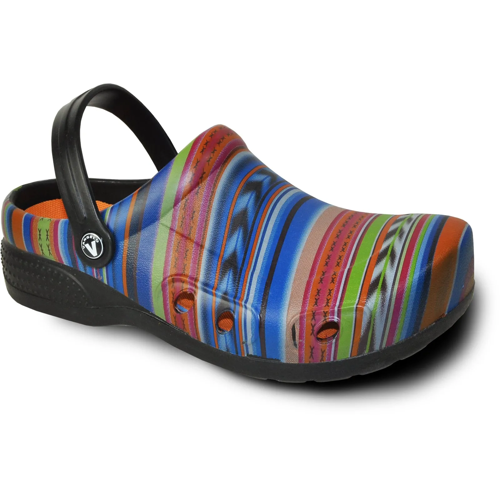 VANGELO Men Slip Resistant Clog RITZ Multi Color-1