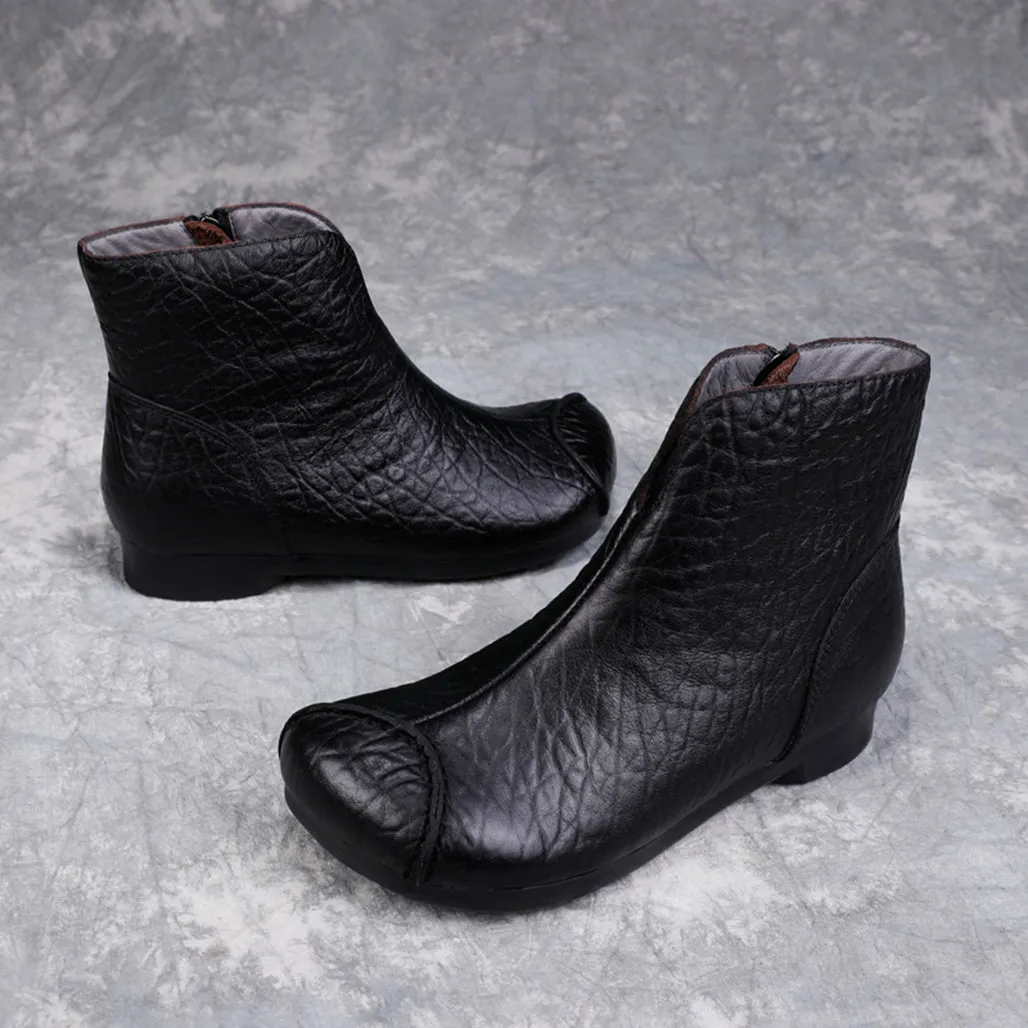 Velvet Comfortable Retro Boots | Gift Shoes