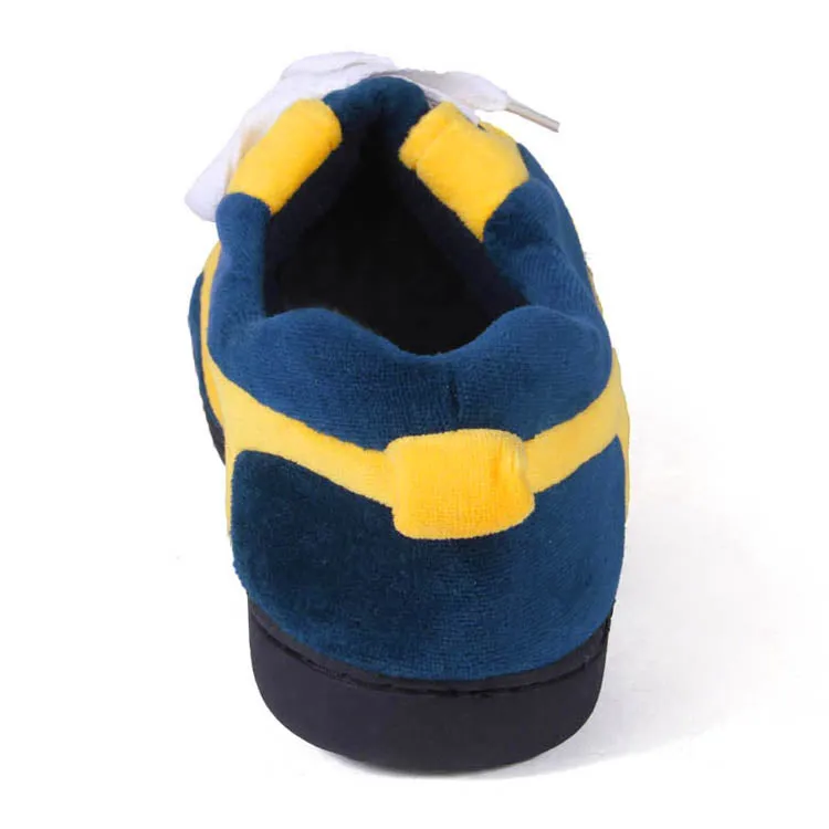 West Virginia Mountaineers All Around Rubber Soled Slippers