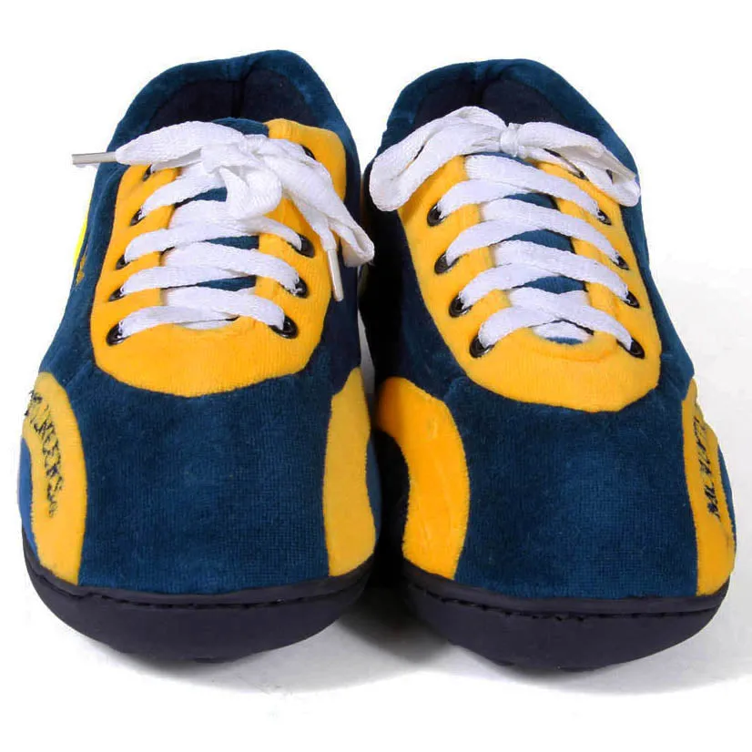 West Virginia Mountaineers All Around Rubber Soled Slippers