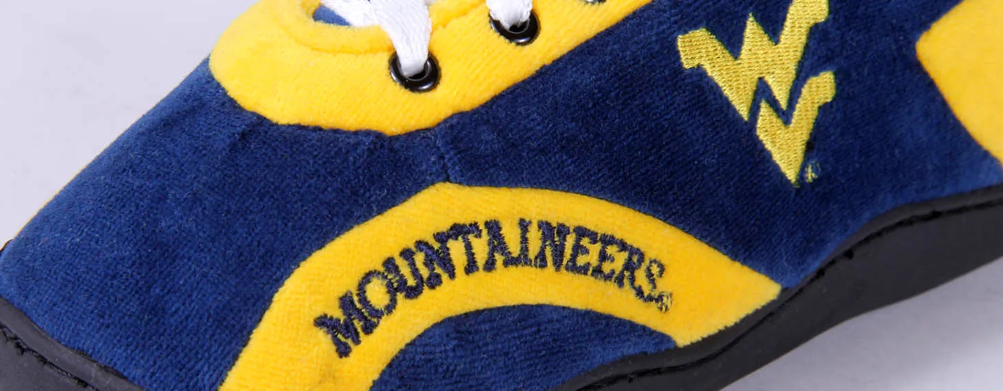 West Virginia Mountaineers All Around Rubber Soled Slippers