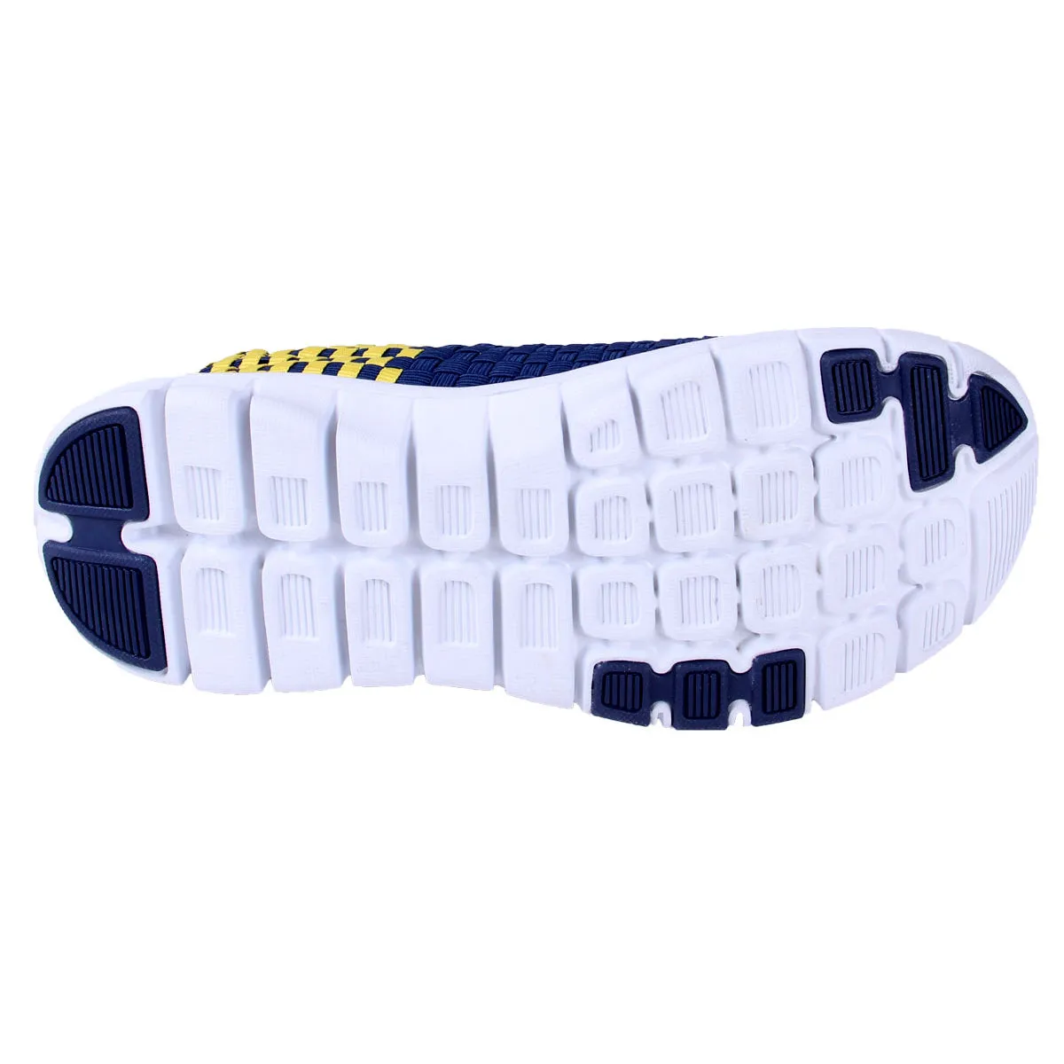 West Virginia Mountaineers Woven Colors Comfy Slip On Shoes