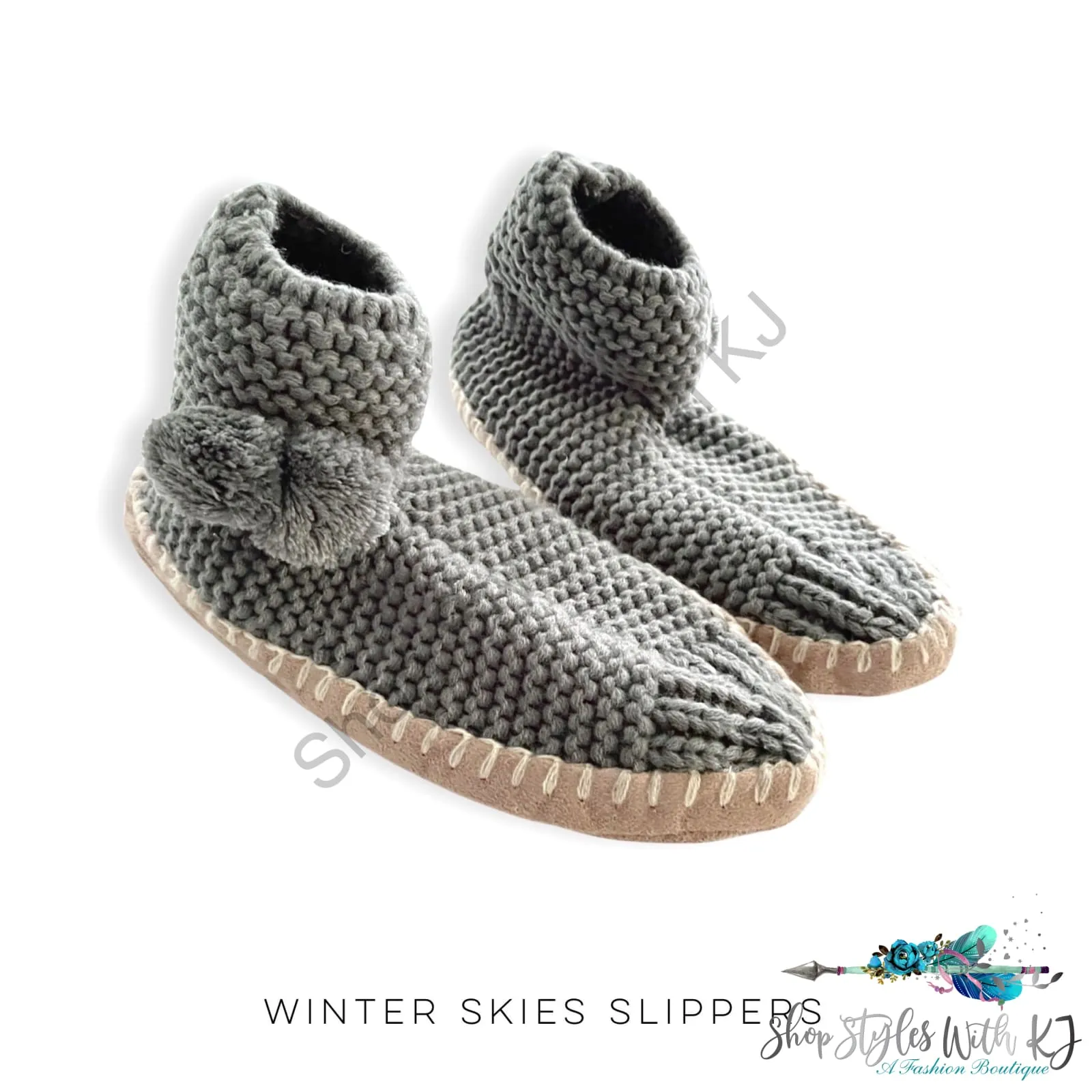 Winter Skies Slippers