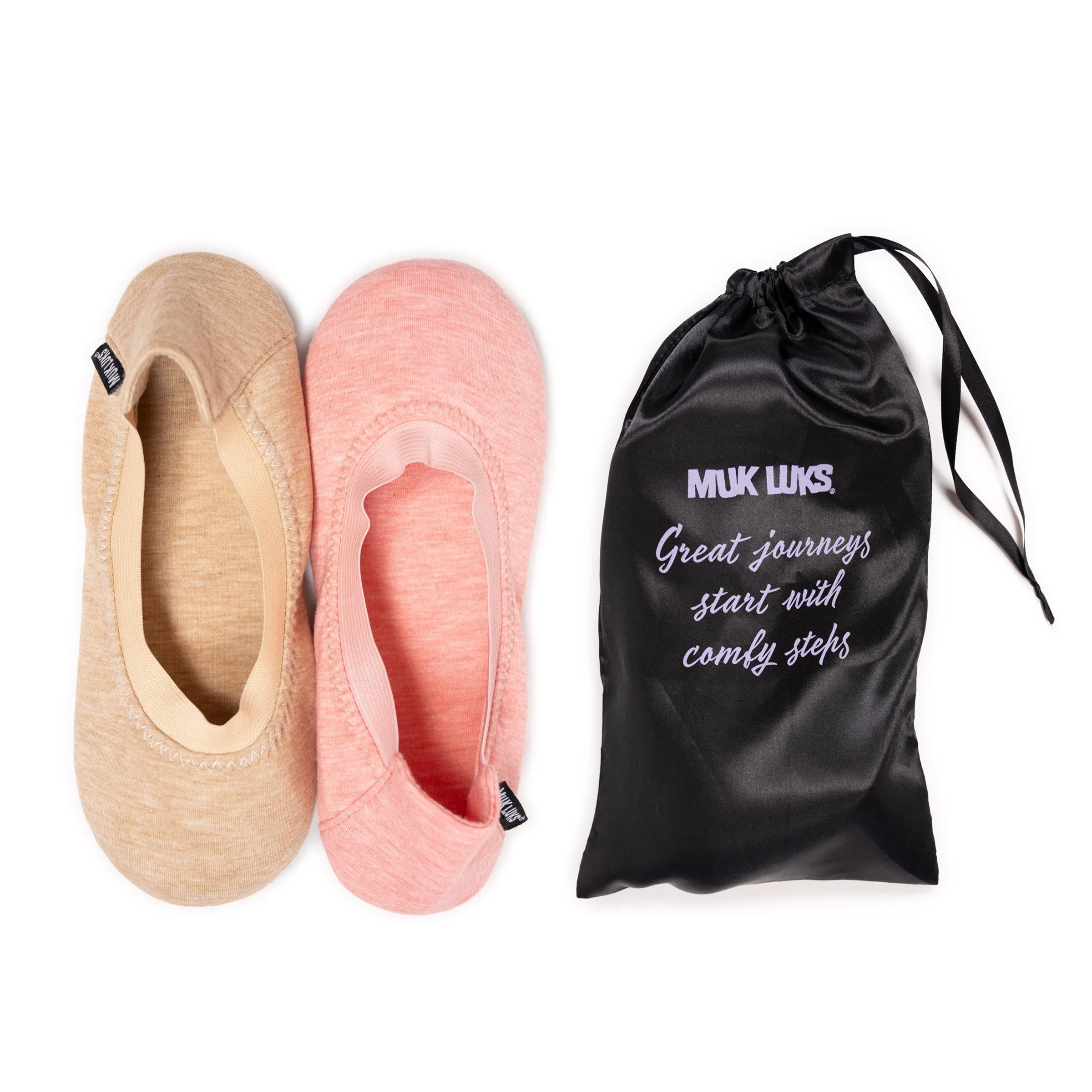 Women's 2 Pack Travel Ballerina Set