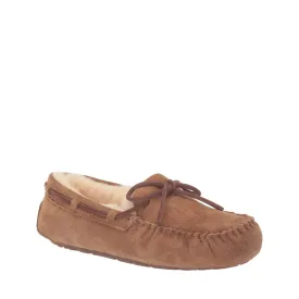 Women's Shoes UGG DAKOTA Suede Indoor/Outdoor Moccasin Slippers 1107949 CHESTNUT