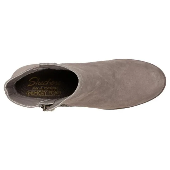 Womens Skechers Taxi Weekend Plans Taupe