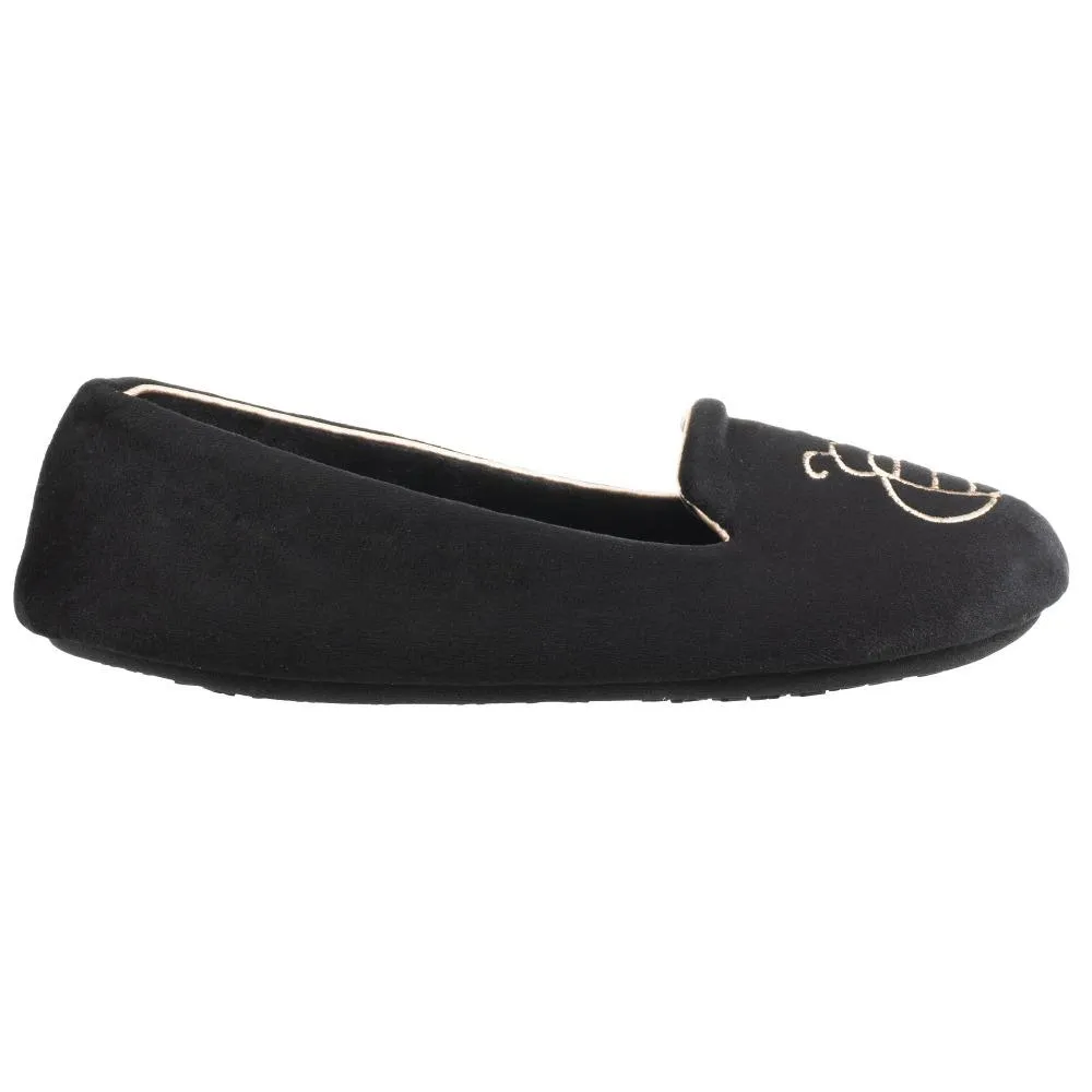 Women’s Velour Conversational Smoking Slippers